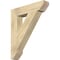 Ekena Millwork Traditional Slat Rough Sawn Bracket, Douglas Fir, 6"W x 30"D x 36"H BKT06X30X36TRA06RDF - alternate 1